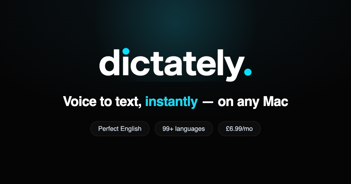 Dictately screenshot